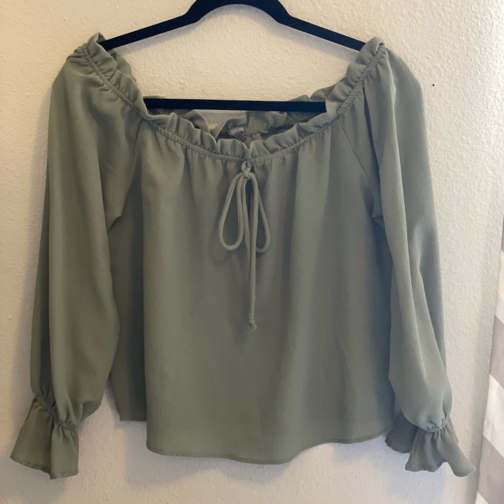 Charlotte Russe Off the shoulder top